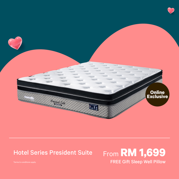[Online Exclusive] Hotel President Suite Mattress